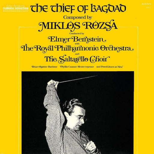 Miklós Rózsa, Elmer Bernstein, The Royal Philharmonic Orchestra, The Saltarello Choir – The Thief Of Bagdad (LP, Vinyl Record Album)