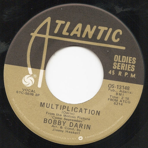 Bobby Darin – Multiplication / Artificial Flowers (LP, Vinyl Record Album)