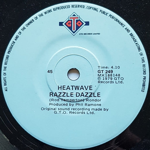 Heatwave – Razzle Dazzle (LP, Vinyl Record Album)
