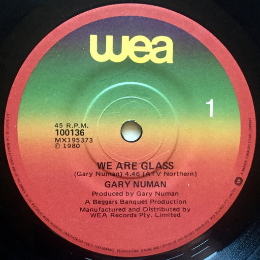 Gary Numan – We Are Glass (LP, Vinyl Record Album)