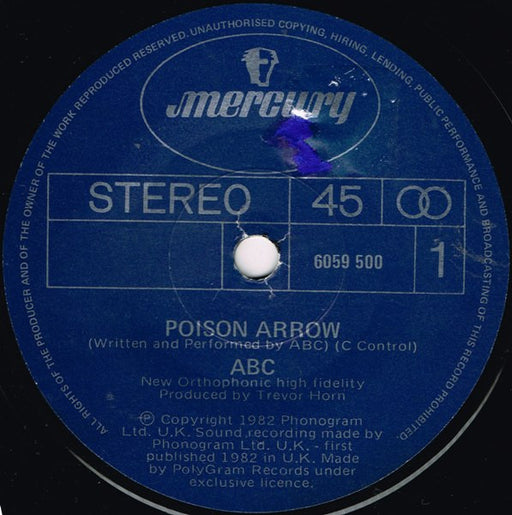 ABC – Poison Arrow (LP, Vinyl Record Album)