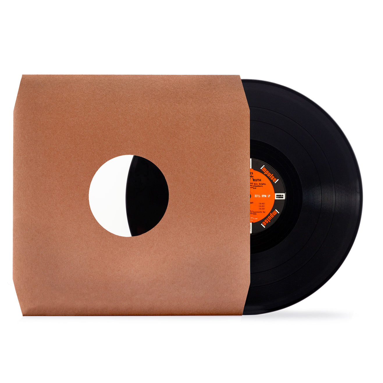 Kraft Paper & Plastic PolyLined Record Inner Sleeves 80 gr — Dutch