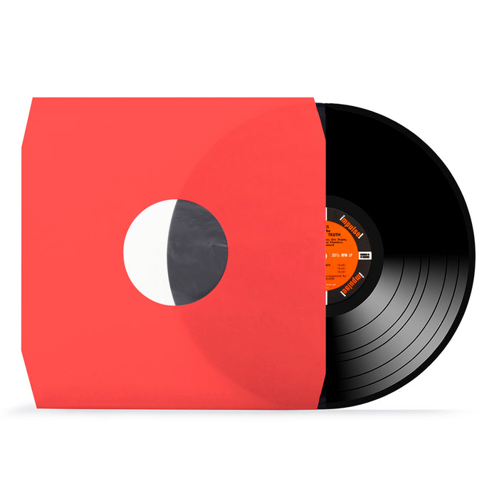 Red Paper & Plastic Poly-Lined Record Inner Sleeves 80 gr