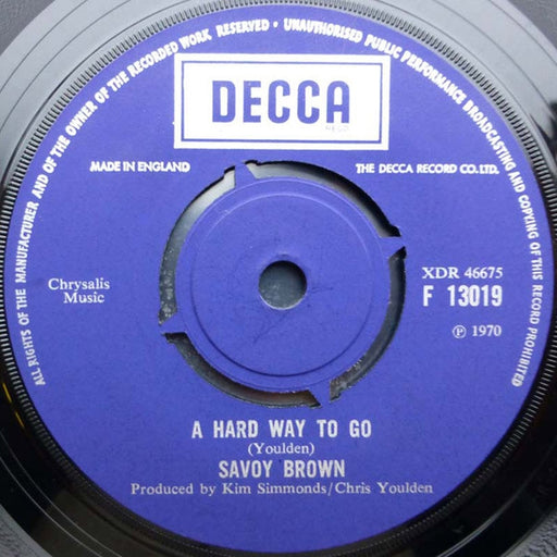 Savoy Brown – A Hard Way To Go (LP, Vinyl Record Album)