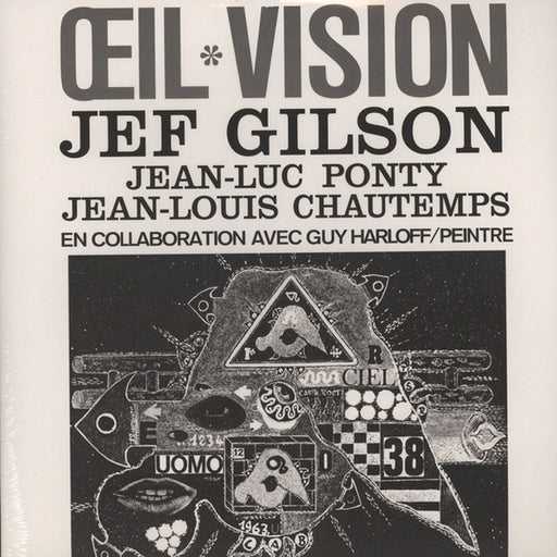 Jef Gilson, Jean-Luc Ponty, Jean-Louis Chautemps – Œil Vision (LP, Vinyl Record Album)