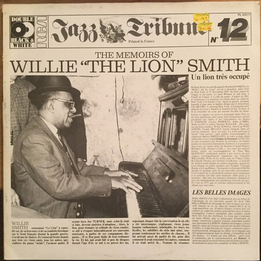 Willie "The Lion" Smith – The Memoirs Of Willie "The Lion" Smith (LP, Vinyl Record Album)