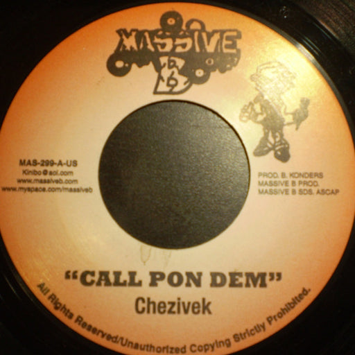 Chezidek – Call Pon Dem (LP, Vinyl Record Album)