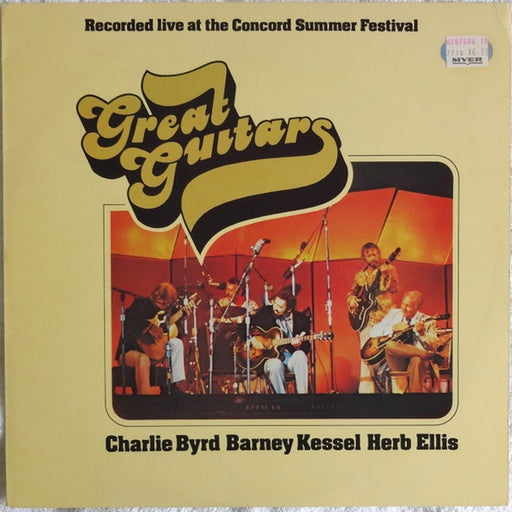 Charlie Byrd, Barney Kessel, Herb Ellis – Great Guitars (LP, Vinyl Record Album)