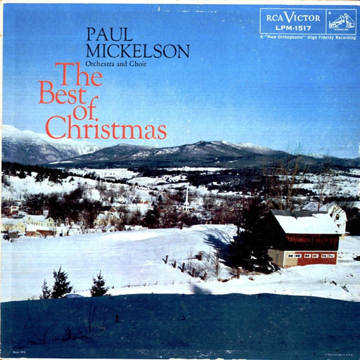 Paul Mickelson – The Best Of Christmas (LP, Vinyl Record Album)