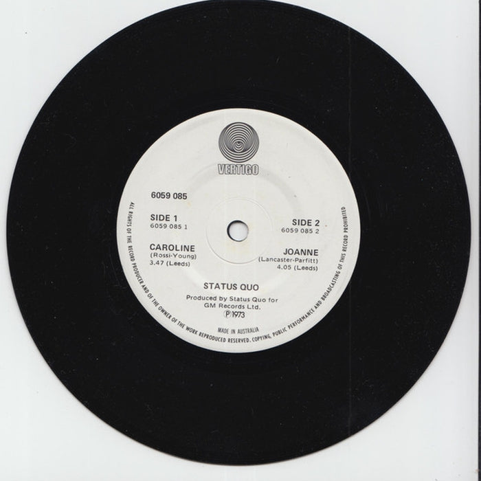 Status Quo – Caroline / Joanne (LP, Vinyl Record Album)