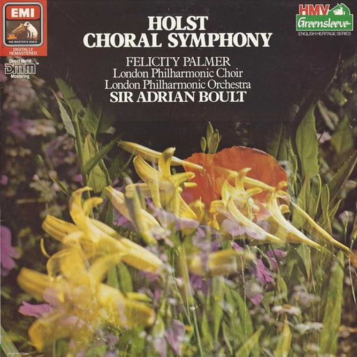 Gustav Holst, Felicity Palmer, London Philharmonic Choir, London Philharmonic Orchestra, Sir Adrian Boult – Choral Symphony (LP, Vinyl Record Album)