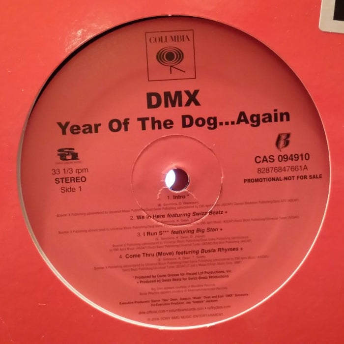 DMX – Year Of The Dog... Again (LP, Vinyl Record Album)