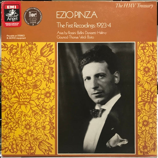 Ezio Pinza – Ezio Pinza; The First Recordings:1923-4 (LP, Vinyl Record Album)