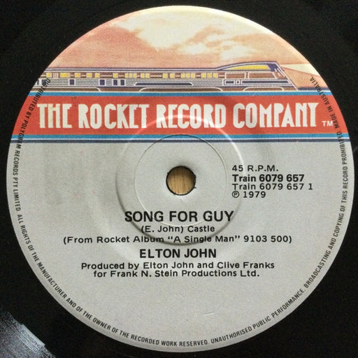 Elton John – Song For Guy (LP, Vinyl Record Album)