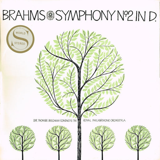 Johannes Brahms, Sir Thomas Beecham, The Royal Philharmonic Orchestra – Symphony No. 2 In D (LP, Vinyl Record Album)