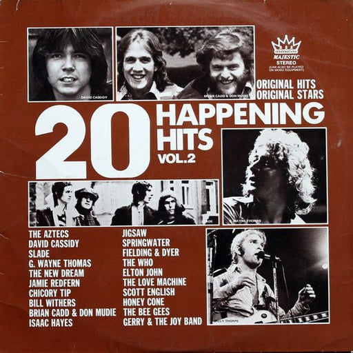 Various – 20 Happening Hits Vol. 2 (LP, Vinyl Record Album)