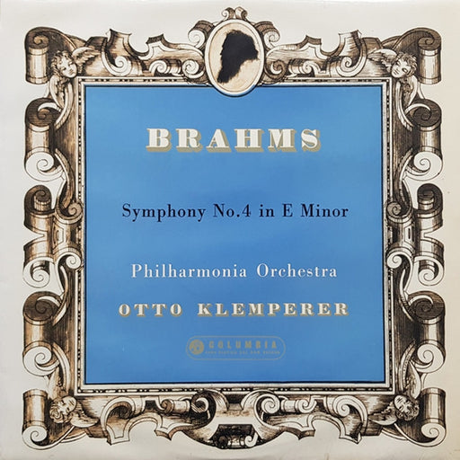 Johannes Brahms, Otto Klemperer, Philharmonia Orchestra – Symphony No.4 In E Minor (LP, Vinyl Record Album)