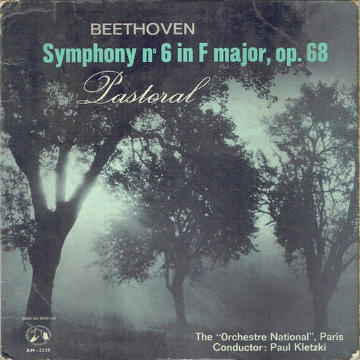 Ludwig van Beethoven, Orchestre National De France, Paul Kletzki – Symphony N° 6 In F Major, Op. 68 (Pastoral) (LP, Vinyl Record Album)