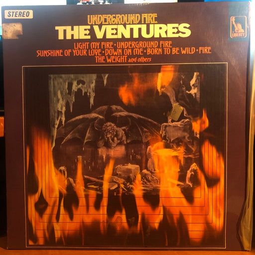 The Ventures – Underground Fire (LP, Vinyl Record Album)