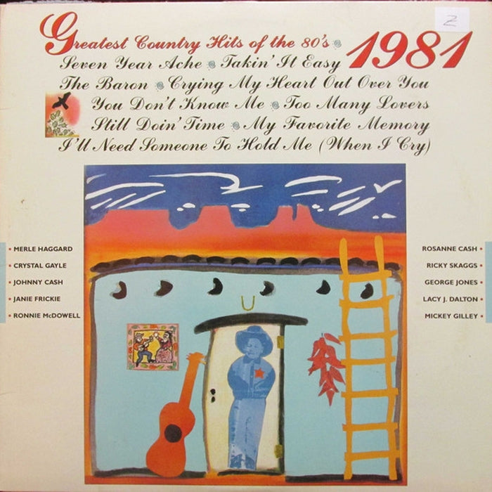 Greatest Country Hits Of The 80's, 1981 – Various (LP, Vinyl Record Album)