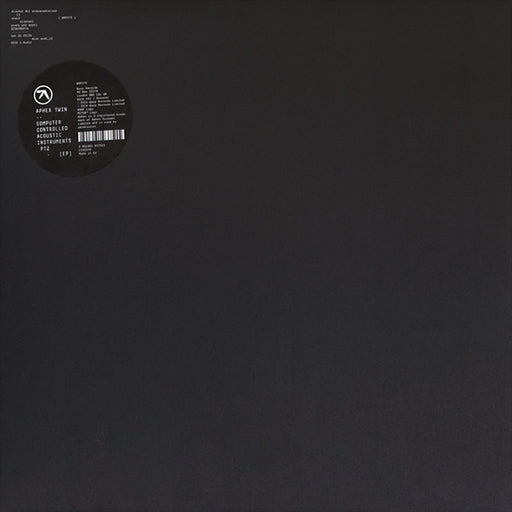 Aphex Twin – Computer Controlled Acoustic Instruments Pt2 (EP) (LP, Vinyl Record Album)