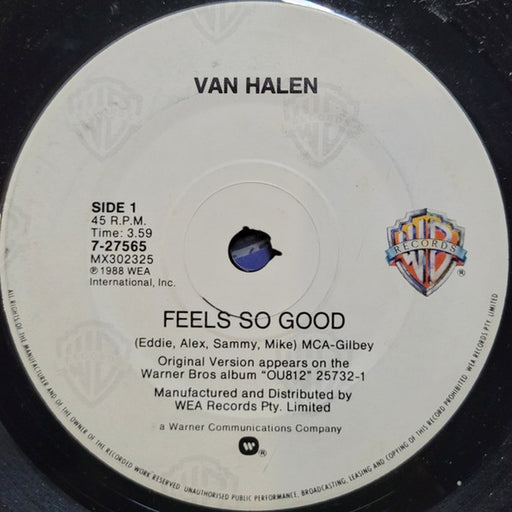 Van Halen – Feels So Good (LP, Vinyl Record Album)