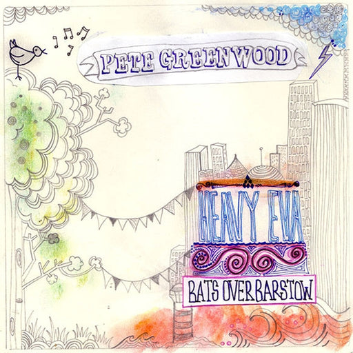 Pete Greenwood – Heavy Eva / Bats Over Barstow (LP, Vinyl Record Album)