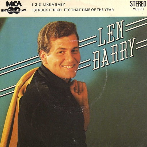 Len Barry – 1-2-3 / Like A Baby / I Struck It Rich / It's That Time Of The Year (LP, Vinyl Record Album)