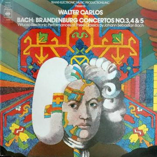 Walter Carlos, Johann Sebastian Bach – Brandenburg Concertos Nos. 3, 4 & 5 (LP, Vinyl Record Album)