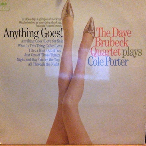 The Dave Brubeck Quartet – Anything Goes! The Dave Brubeck Quartet Plays Cole Porter (LP, Vinyl Record Album)