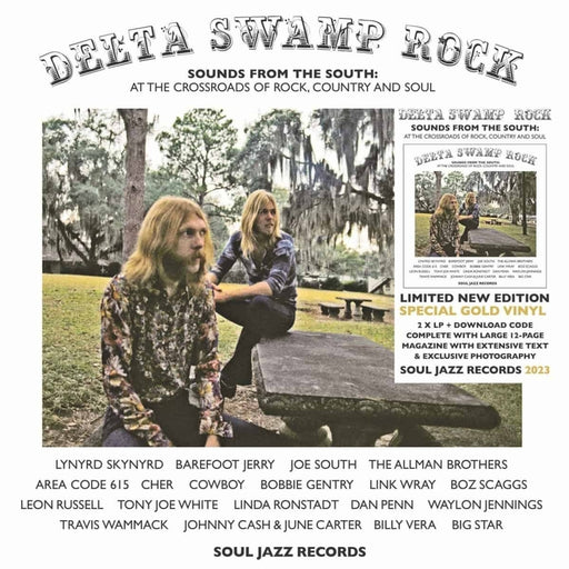 Various – Delta Swamp Rock (Sounds From The South: At The Crossroads Of Rock, Country And Soul) (2xLP) (LP, Vinyl Record Album)