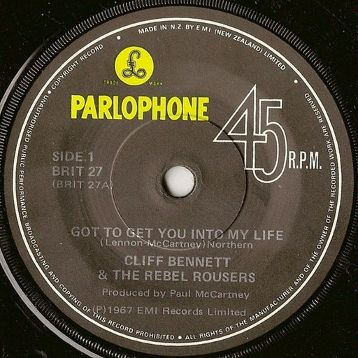 Cliff Bennett & The Rebel Rousers – Got To Get You Into My Life (LP, Vinyl Record Album)