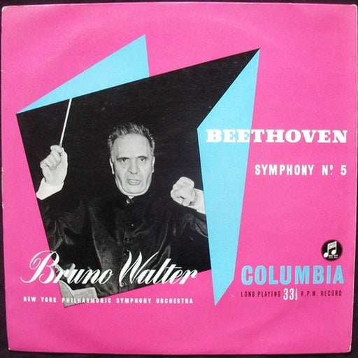 Ludwig van Beethoven, Bruno Walter, The New York Philharmonic Orchestra – Symphony No.5 (LP, Vinyl Record Album)