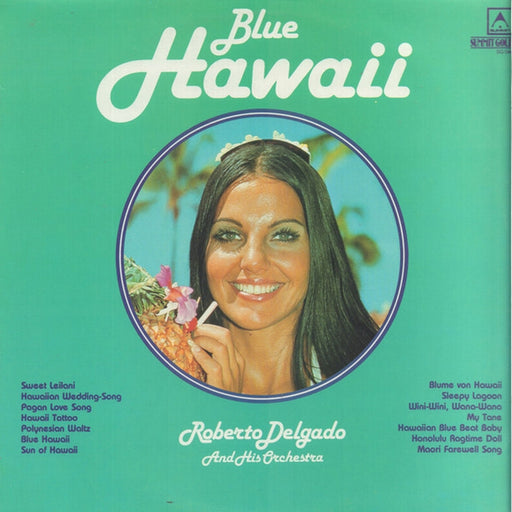 Roberto Delgado & His Orchestra – Blue Hawaii (LP, Vinyl Record Album)