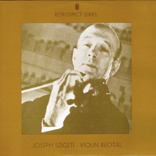 Joseph Szigeti – Violin Recital (LP, Vinyl Record Album)