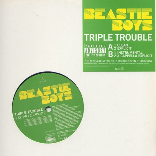 Beastie Boys – Triple Trouble (LP, Vinyl Record Album)