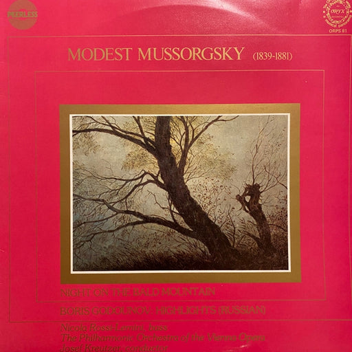 Modest Mussorgsky, Orchester Der Wiener Staatsoper – Night On Bald Mountain, Boris Gudounov: Highlights (Russian) (LP, Vinyl Record Album)