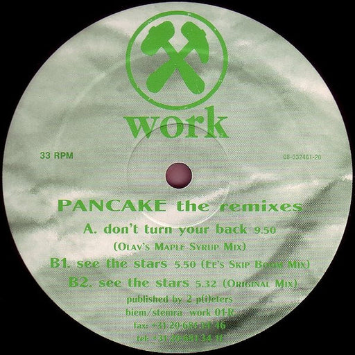 Pancake – The Remixes (LP, Vinyl Record Album)