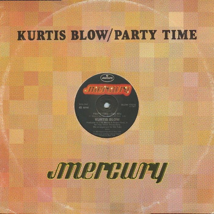 Kurtis Blow – Party Time (LP, Vinyl Record Album)
