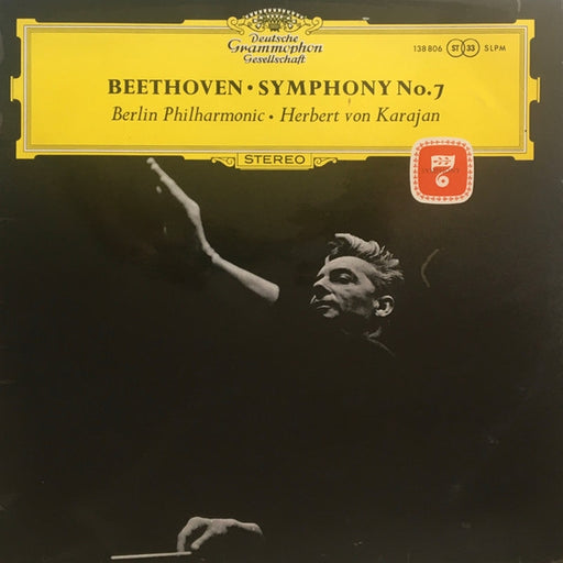 Ludwig Van Beethoven, Herbert von Karajan, Berliner Philharmoniker – Symphony No. 7 (LP, Vinyl Record Album)
