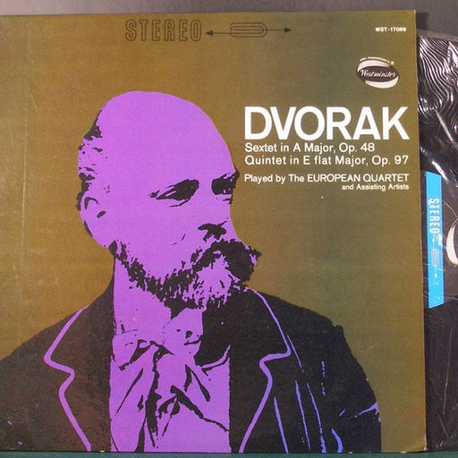 Antonín Dvořák, Das Europäische Streichquartett – Sextet In A Major, Op. 48 / Quintet In E Flat Major, Op. 97 (LP, Vinyl Record Album)
