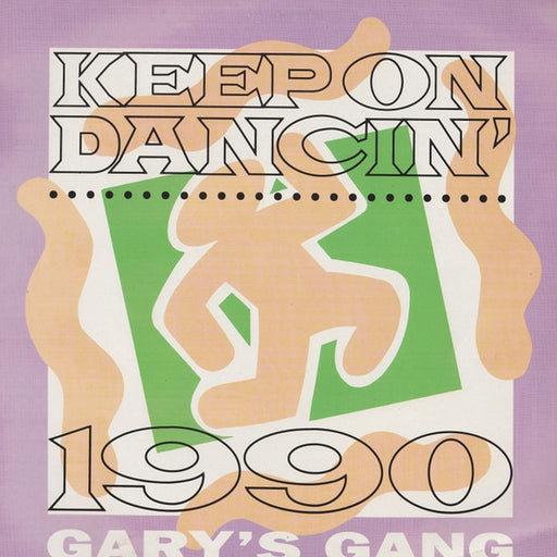 Gary's Gang – Keep On Dancin' 1990 (LP, Vinyl Record Album)