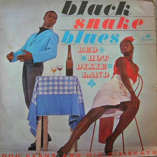Doc Evans And His Dixieland Band – Black Snake Blues (LP, Vinyl Record Album)