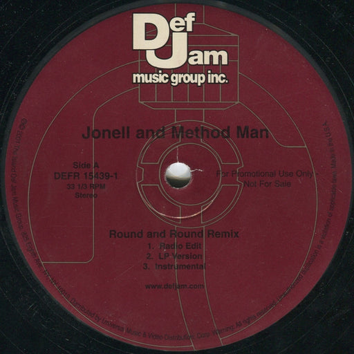 Jonell, Method Man, Method Man, Redman, Cypress Hill, War – Round & Round (Remix) / Cisco Kid (LP, Vinyl Record Album)