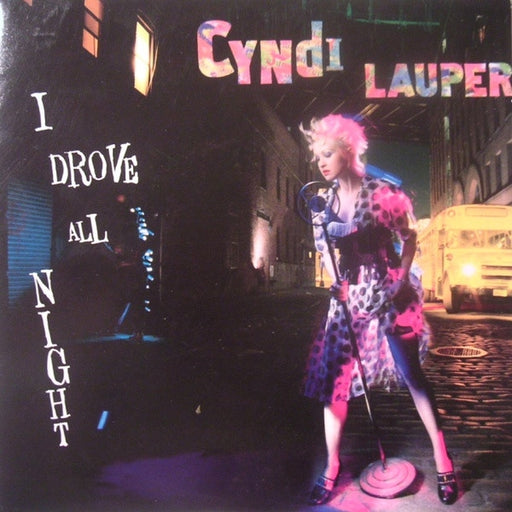 Cyndi Lauper – I Drove All Night (LP, Vinyl Record Album)