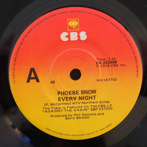 Phoebe Snow – Every Night (LP, Vinyl Record Album)