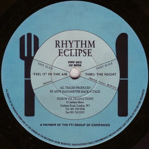 Rhythm Eclipse – 'Feel It' In The Air / Thru The Night (LP, Vinyl Record Album)