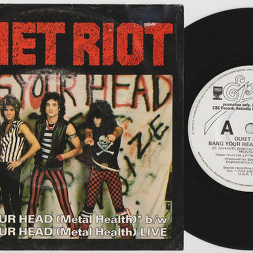 Quiet Riot – Bang Your Head (Metal Health) / Bang Your Head (Metal Health) (Live) (LP, Vinyl Record Album)