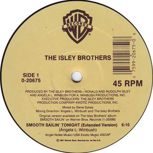 The Isley Brothers – Smooth Sailin' Tonight (LP, Vinyl Record Album)