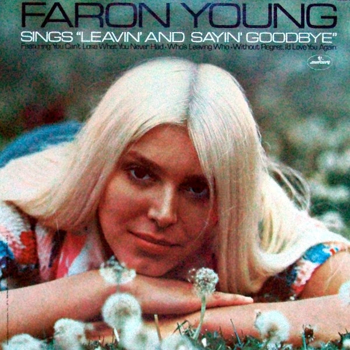 Faron Young – Faron Young Sings "Leavin' And Sayin' Goodbye" (LP, Vinyl Record Album)